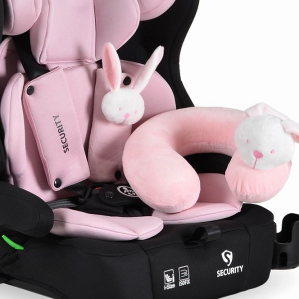Scaun auto Moni Security 3801005153299 Pink 1 an - 12 ani, 36 kg photo 10