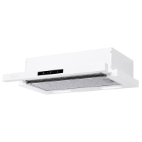 Hotă Tornado MELAN 700(60) White 60 cm, Recirculare, 700 m³/h