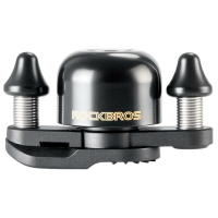 Велосипедный звонок Rockbros Dual Hammer Черный Серебристый Черный Серебристый