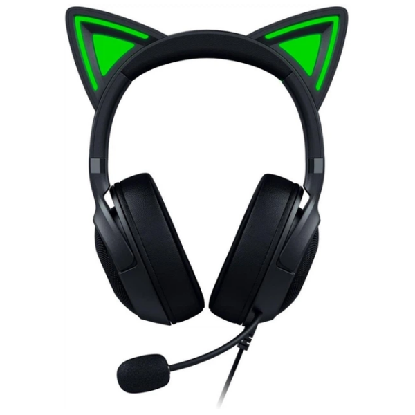 Căști Razer Kraken Kitty Edition V2 Black Cu fir / Gaming / Over the ear photo 5