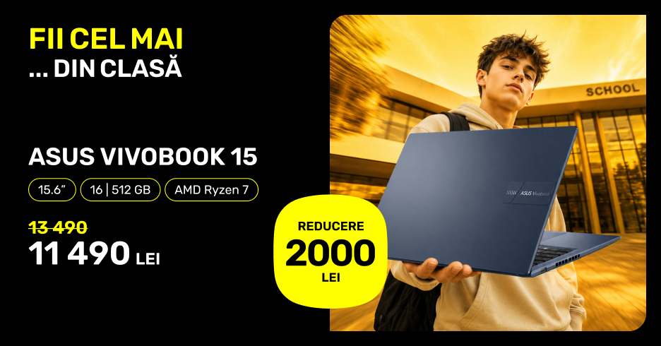 Laptop Asus VivoBook 15 M1502YA reducere 2 000 lei