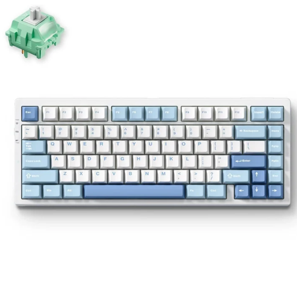 Tastatură Mchose G75 Pro Blue Gaming, Fără fir photo 2