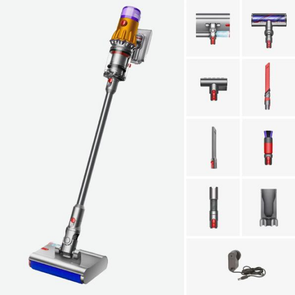 Вертикальный пылесос Dyson V12s Detect Submarine Никель  | Влажная | Контейнер | 0.35 л photo 2