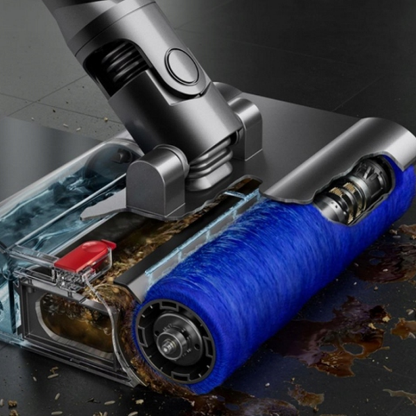Вертикальный пылесос Dyson V12s Detect Submarine Никель  | Влажная | Контейнер | 0.35 л photo 8