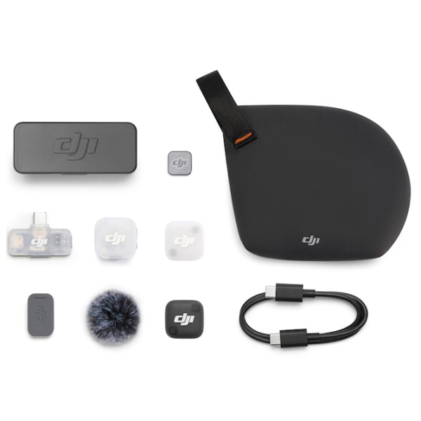 Микрофон DJI Mic Mini 2S (1TX+1Mobile RX + Charging Case) Черный  photo 5