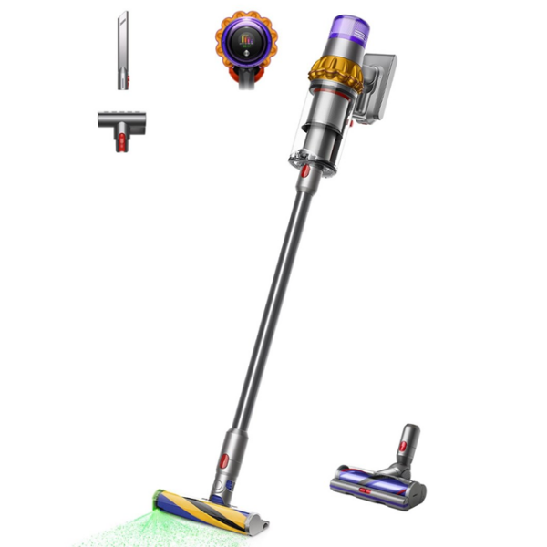 Вертикальный пылесос Dyson V15 Detect Absolute Никель  | Сухая | Контейнер | 0.76 л photo 2