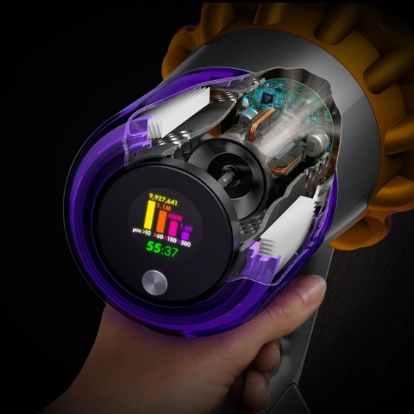 Вертикальный пылесос Dyson V15 Detect Absolute Никель  | Сухая | Контейнер | 0.76 л photo 8