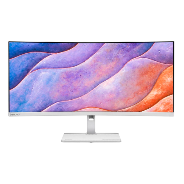 Монитор Lenovo L34W-4C Белый 34" Ultra WQHD VA WLED photo 1