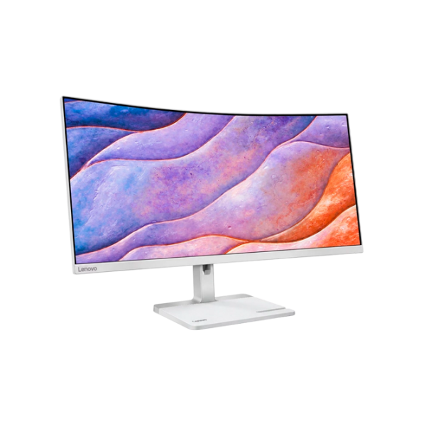 Монитор Lenovo L34W-4C Белый 34" Ultra WQHD VA WLED photo 2