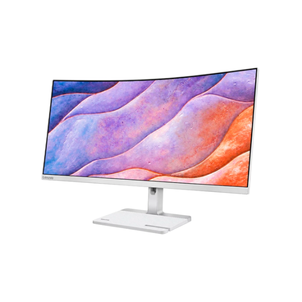 Монитор Lenovo L34W-4C Белый 34" Ultra WQHD VA WLED photo 3