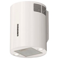 Hotă Nona Mini W4031 White 31 cm, Recirculare, 320 m³/h