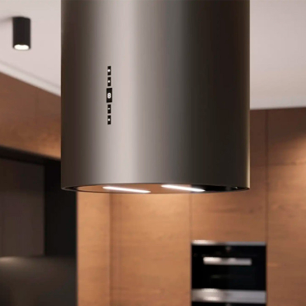 Hotă Backer ISOLA MLW W8039 Black 80 cm, Recirculare, 650 m³/h photo 4