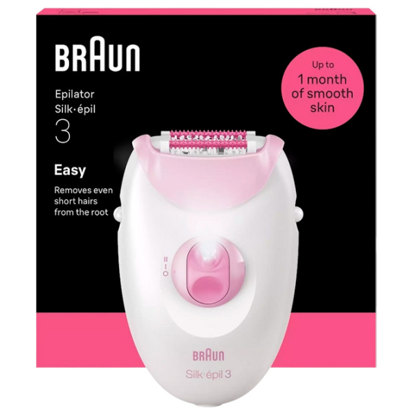 Epilator Braun SE3000 Pink  photo 3
