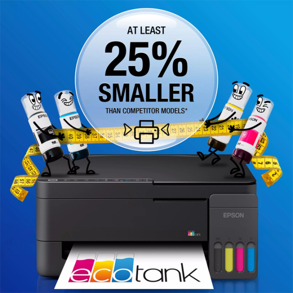 МФУ Epson
EcoTank
L3310 Черный Струйный, Цветная, 5760 x 1440 dpi photo 3