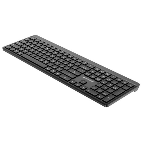 Клавиатура Gembird Slim Pro Business KB-WPS-03-CYRL Черный Для дома и офиса, Беспроводные photo 4