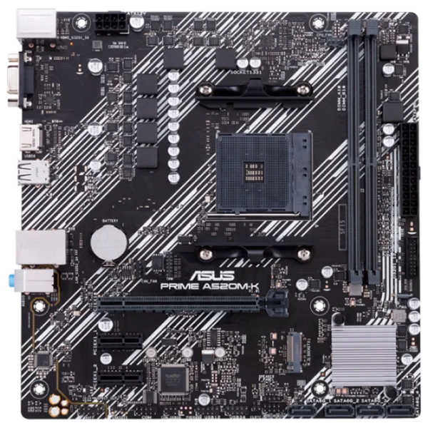 Персональный компьютер Navigator 11889 Черный AMD Ryzen 5 5500 8 ГБ 500 ГБ GeForce RTX 3050 6 ГБ photo 5