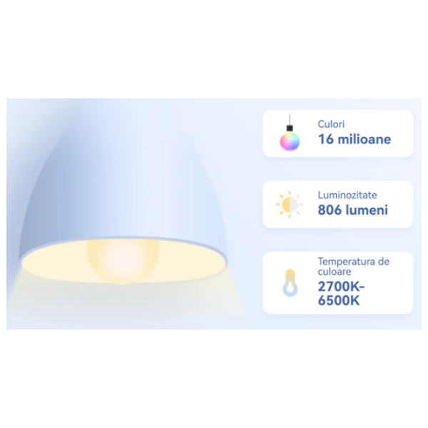 Умная лампочка светодиодная IMOU IOT-CL2B-MAT-EU  E27 | 9 Вт | LED photo 12