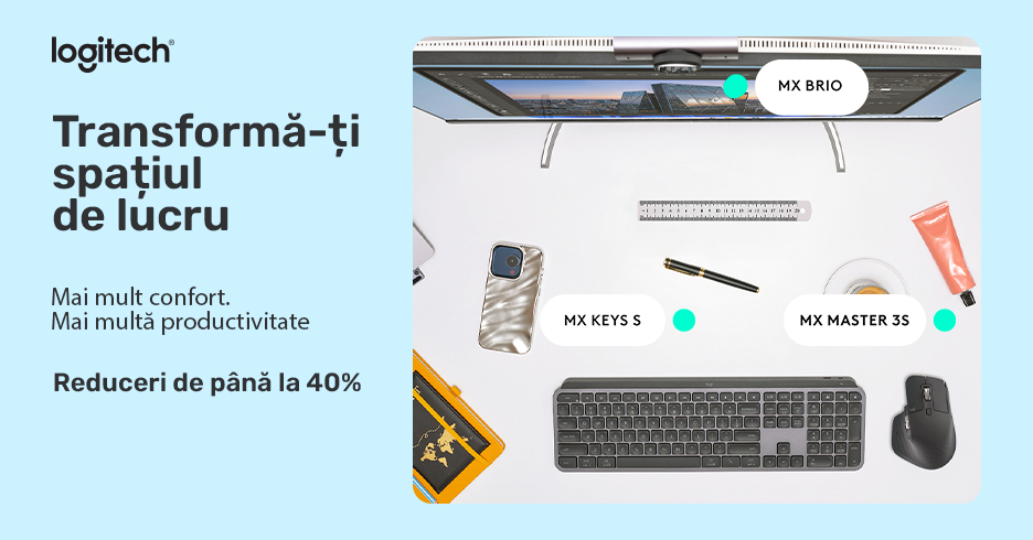 E timpul pentru perifericele Logitech!