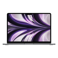Laptop Apple MacBook Air 13.6 2022 Space Gray 13.6" | 16 GB | 256 GB | Apple M2 (C8/G8) | VGA Integrată