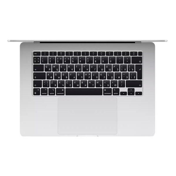 Ноутбук Apple MacBook Air 15 2025 Серебряный 15.3" | 24 ГБ | 512 ГБ | Apple M4 10C/10G | VGA Встроенная photo 2