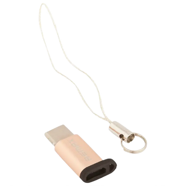 Adaptor Remax RA-USB1 Feliz Gold microUSB photo 2