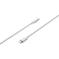 Кабель для телефона Xiaomi 3A Braided USB Type-C / USB Type-C Белый 