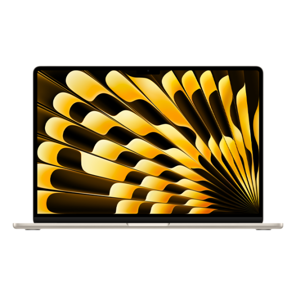 Ноутбук Apple MacBook Air 15 2025 Starlight 15.3" | 16 ГБ | 256 ГБ | Apple M4 10C/10G | VGA Встроенная photo 1