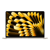 Laptop Apple MacBook Air 15 2023 Starlight 15.3" | 8 GB | 256 GB | Apple M2 (C8/G10) | VGA Integrată