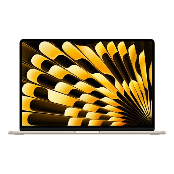 Laptop Apple MacBook Air 15 2023 Starlight 15.3" | 8 GB | 512 GB | Apple M2 (C8/G10) | VGA Integrată photo 1