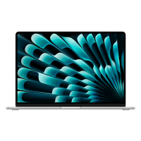 Laptop Apple MacBook Air 15 2023 Silver 15.3" | 8 GB | 512 GB | Apple M2 (C8/G10) | VGA Integrată
