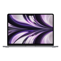 Laptop Apple MacBook Air 13.6 2022 Space Gray 13.6" | 16 GB | 256 GB | Apple M2 (C8/G8) | VGA Integrată