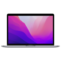 Laptop Apple MacBook Pro 13 2022 Space Gray 13.3" | 16 GB | 512 GB | Apple M2 (C8/G10) | VGA Integrată