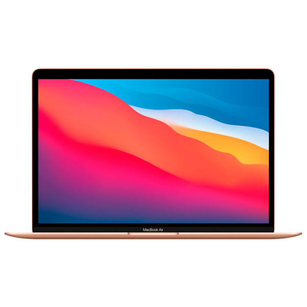 Laptop Apple MacBook Air 13 2020 Gold 13.3" | 8 GB | 256 GB | Apple M1 (C8/G7) | VGA Integrată photo 1