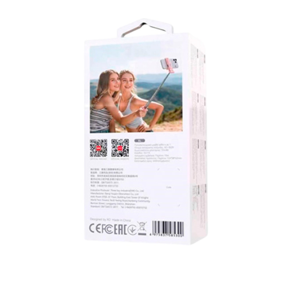 Selfie Stick XO SS29 Pink Bluetooth / Pink photo 4