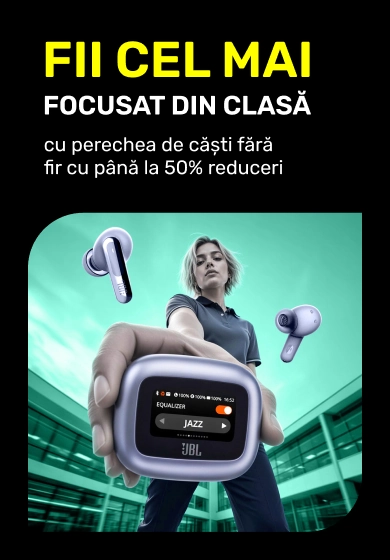 Fii cel mai focusat din clasă cu perechea preferată de căști fără fir!