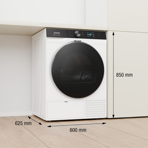 Сушильная машина Gorenje DG81DP Белый 10 кг, D photo 6