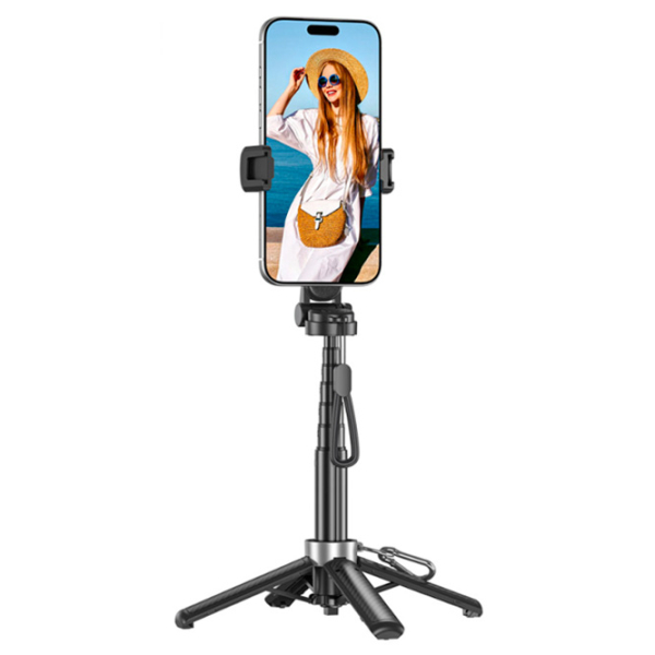 Selfie Stick XO SS29 Black Bluetooth / Black photo 2