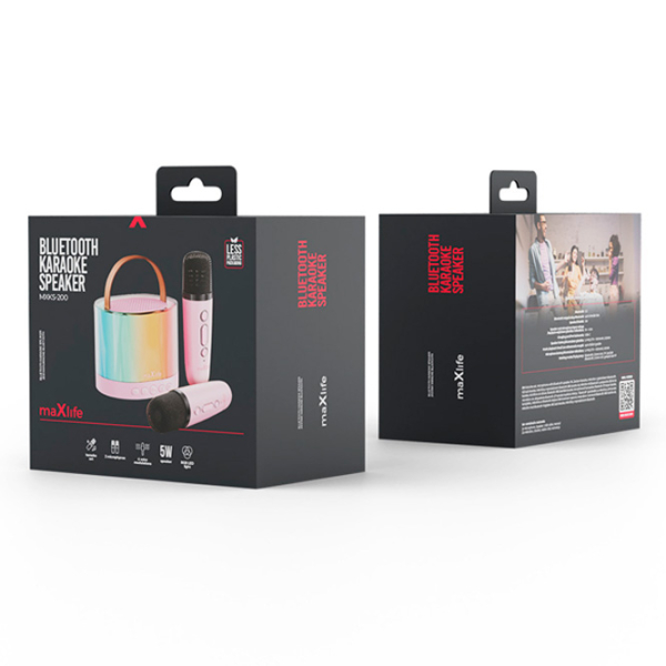 Портативная колонка Maxlife MXKS-200 Розовый 5 Вт photo 5