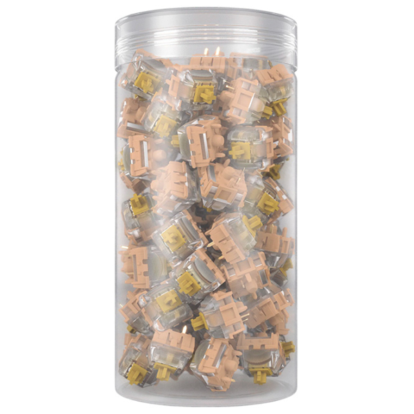 Accesorii pentru tastatură Hator Aurum Latte tactile Brown Gaming,  photo 2