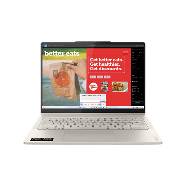 Laptop Lenovo Yoga 7 2 in 1 14AKP10 Luna Gray 14" | 16 GB | 1 TB | AMD Ryzen AI 7 350 | VGA Integrată photo 1