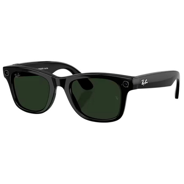 Смарт очки Ray-Ban Meta Wayfarer Черный  Беспроводные / Зеленый photo 1