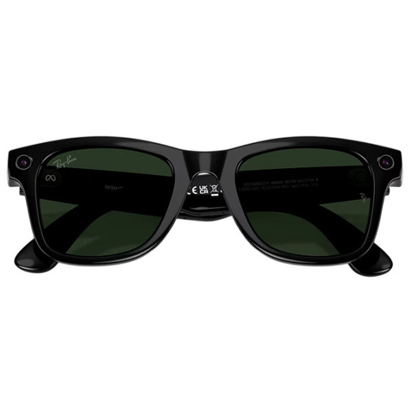 Смарт очки Ray-Ban Meta Wayfarer Черный  Беспроводные / Зеленый photo 2