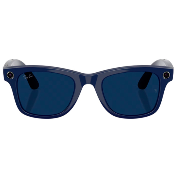 Смарт очки Ray-Ban Meta Wayfarer Синий  Беспроводные / Сапфир photo 3