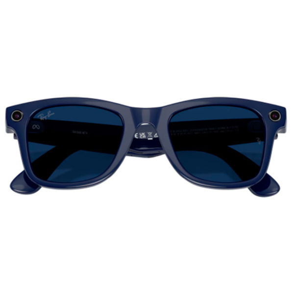 Смарт очки Ray-Ban Meta Wayfarer Синий  Беспроводные / Сапфир photo 4