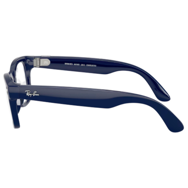 Смарт очки Ray-Ban Meta Wayfarer Синий  Беспроводные / Сапфир photo 5