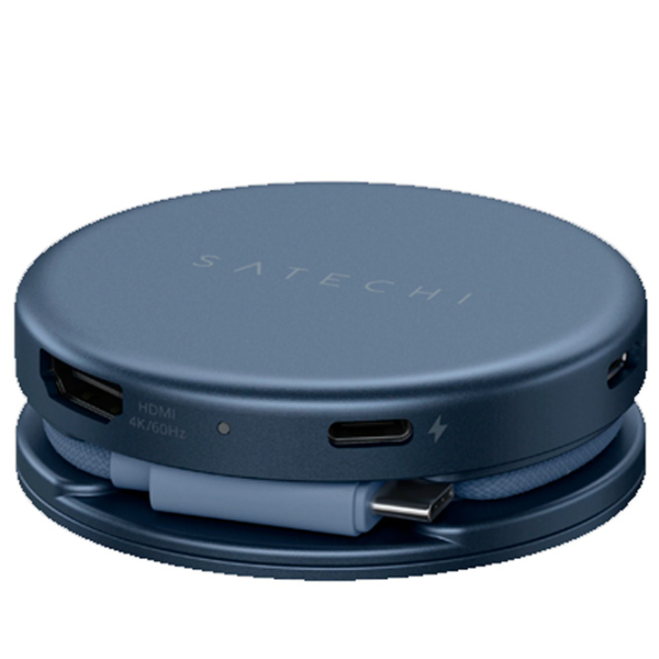 Multiport Adapter Satechi OntheGo 5-in-1 Indigo Blue USB Type-C photo 2