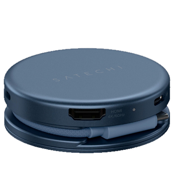 Multiport Adapter Satechi OntheGo 5-in-1 Indigo Blue USB Type-C photo 4