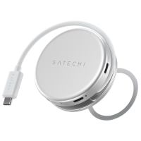 Multiport Adapter Satechi OntheGo 5-in-1 Silver USB Type-C