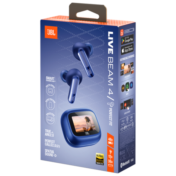 Наушники JBL Live Beam 4 Синий Беспроводные / Персональный / Вкладыши photo 10