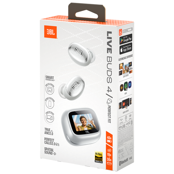 Наушники JBL Live Buds 4 Серебряный Беспроводные / Персональный / Вкладыши photo 10